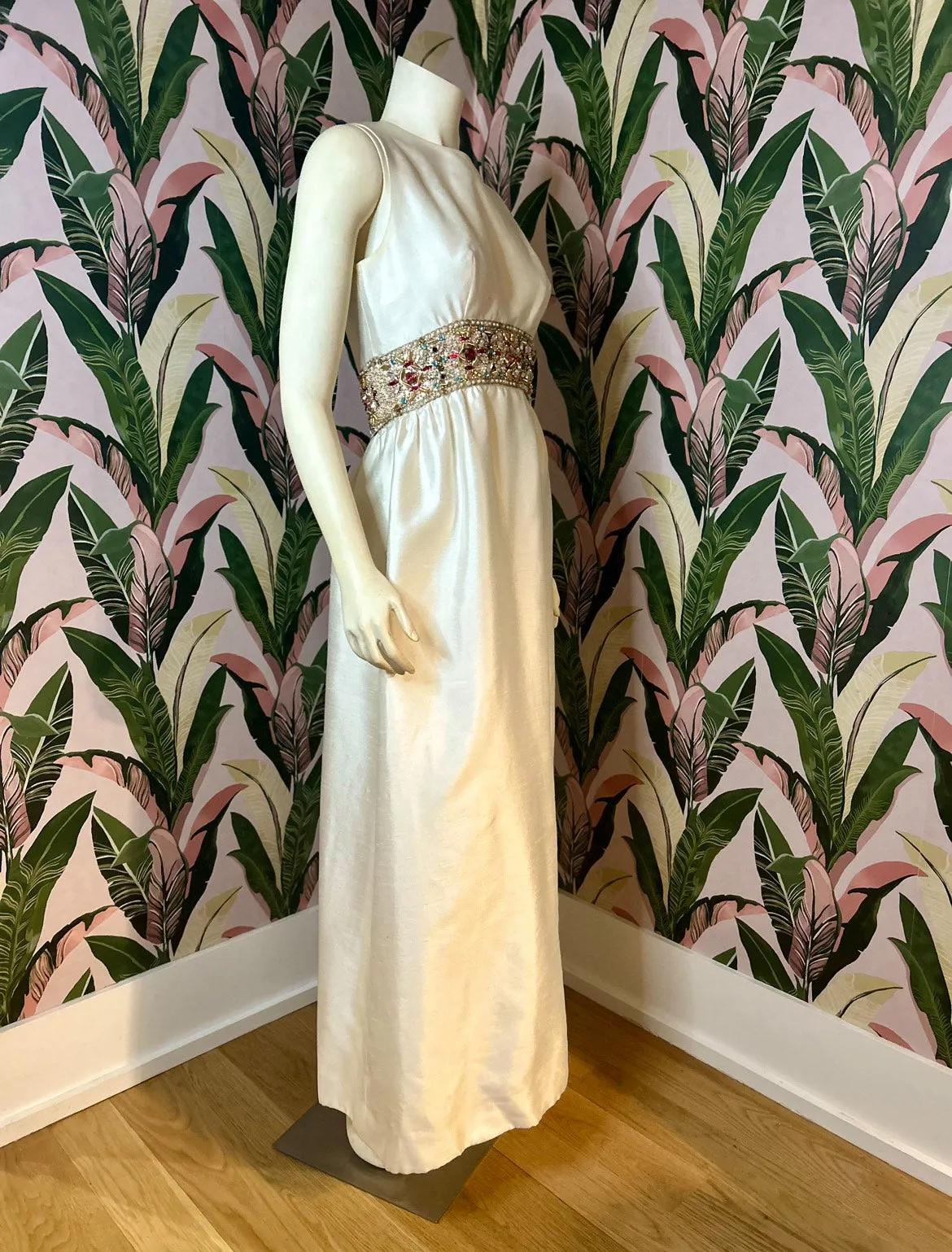 1960s Specialty Tailored Evening Gown