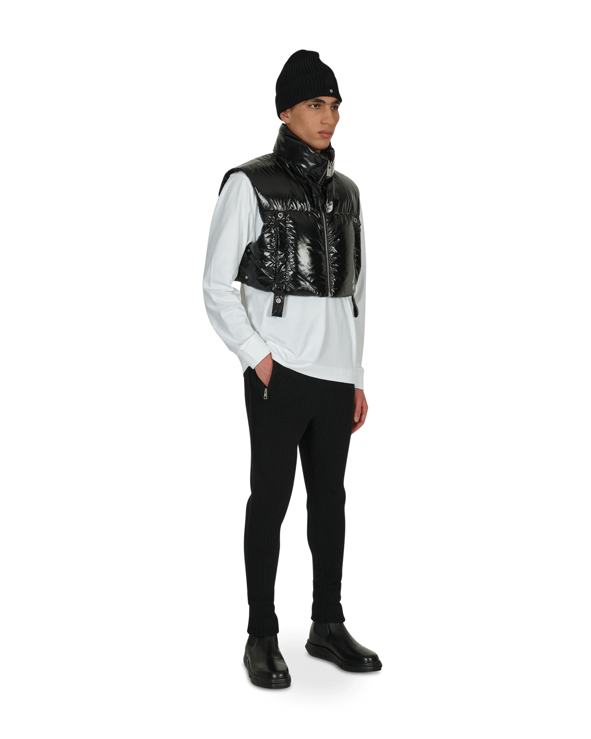 6 Moncler 1017 ALYX 9SM Fraxinus Vest Black