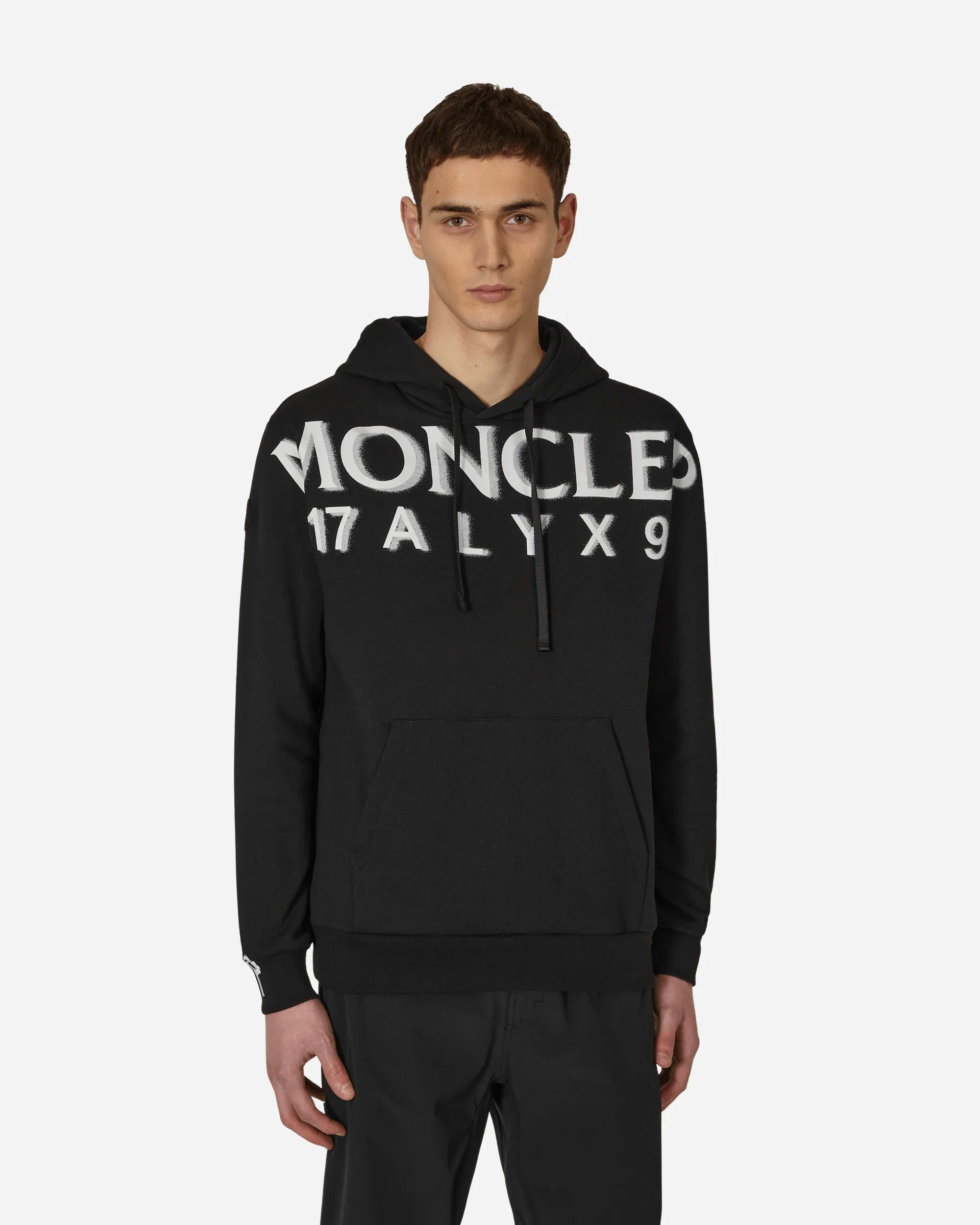 6 Moncler 1017 ALYX 9SM Hooded Sweatshirt Black