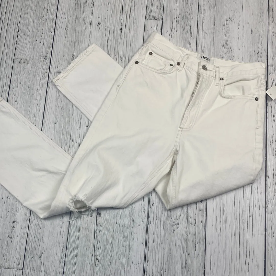 Agolde white jeans - Hers XS/26