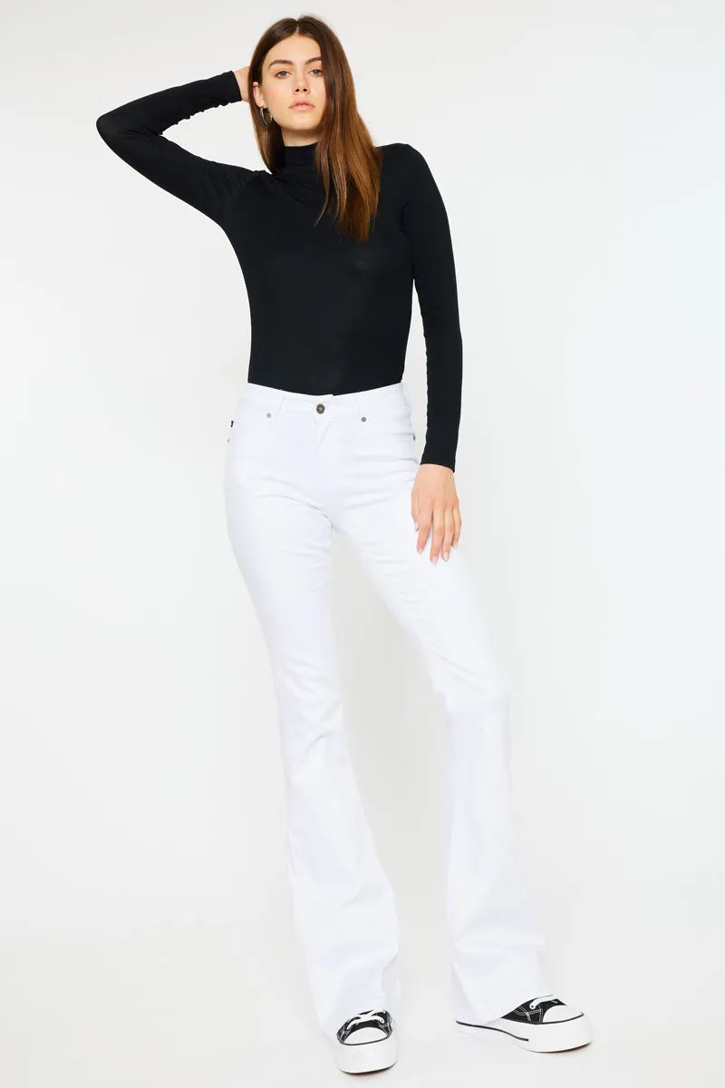 Alaska Mid Rise Flare Jeans