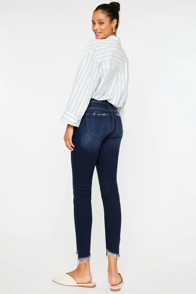 Alexa Low Rise Ankle Skinny Jeans