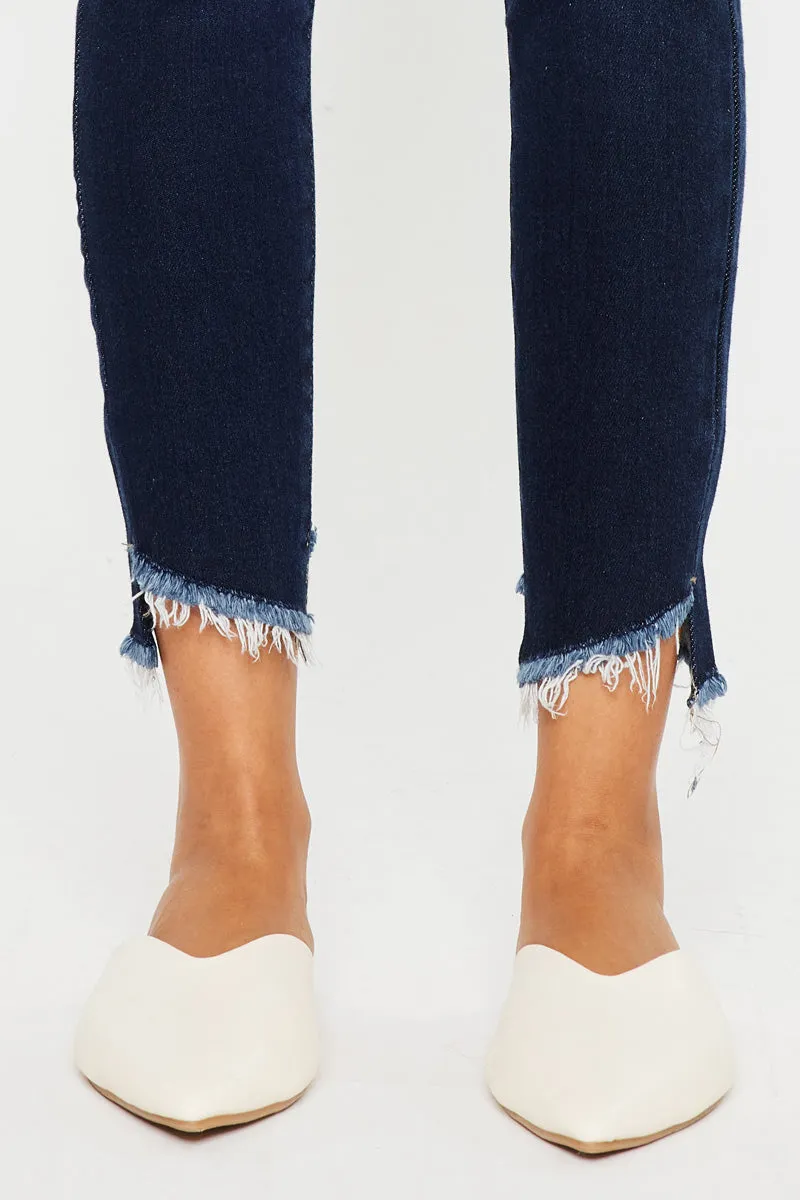 Alexa Low Rise Ankle Skinny Jeans