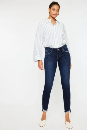 Alexa Low Rise Ankle Skinny Jeans