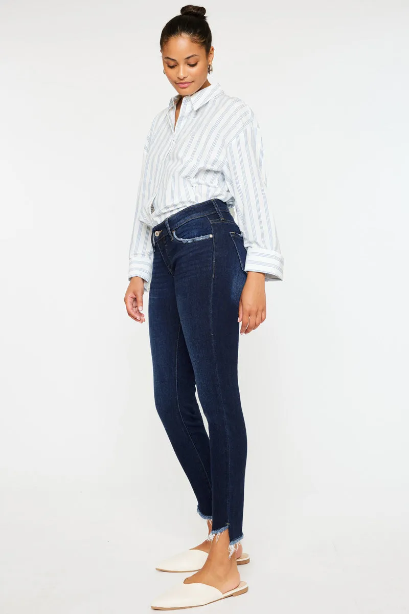 Alexa Low Rise Ankle Skinny Jeans