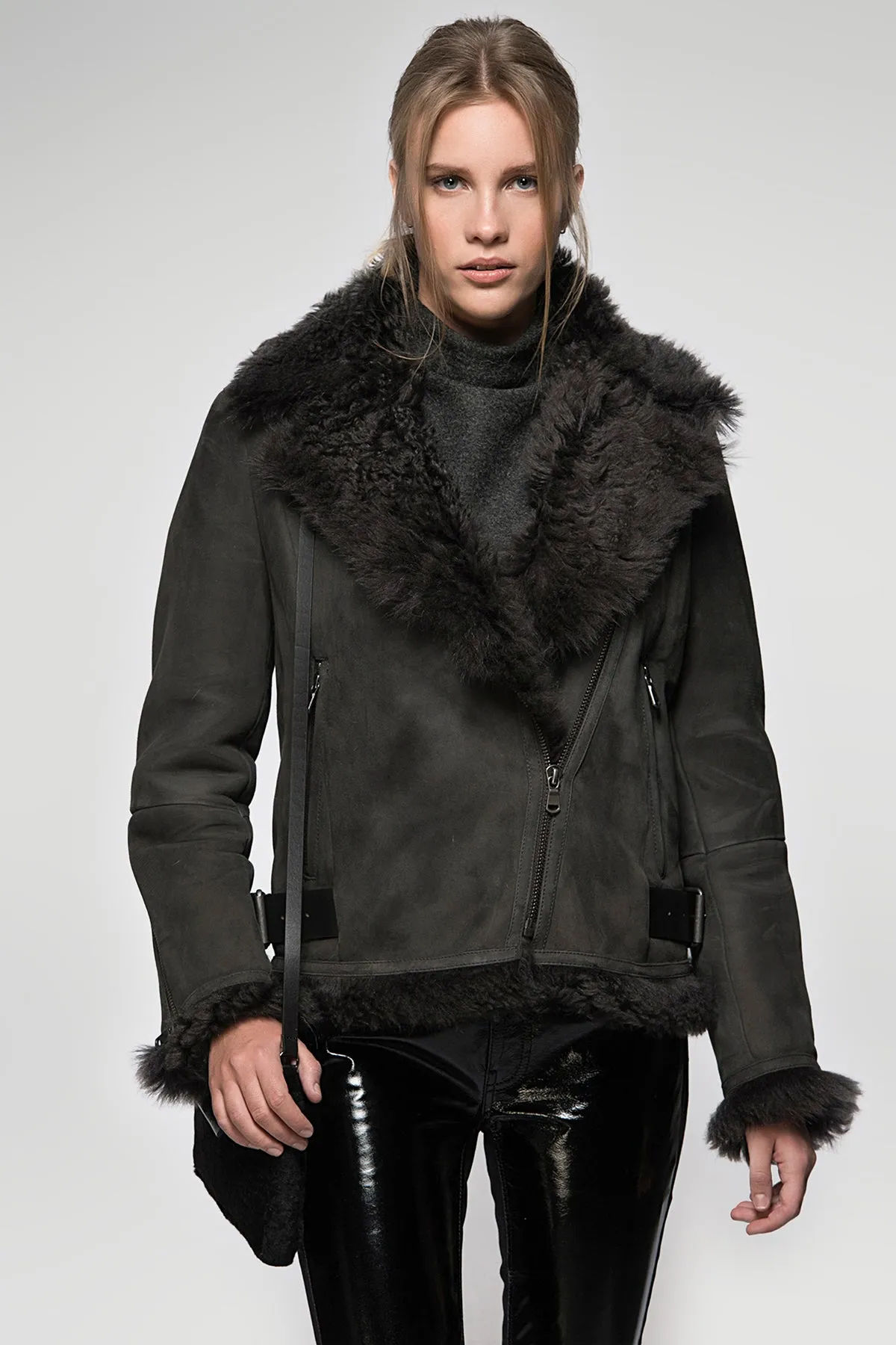 Amber - Shearling Jacket