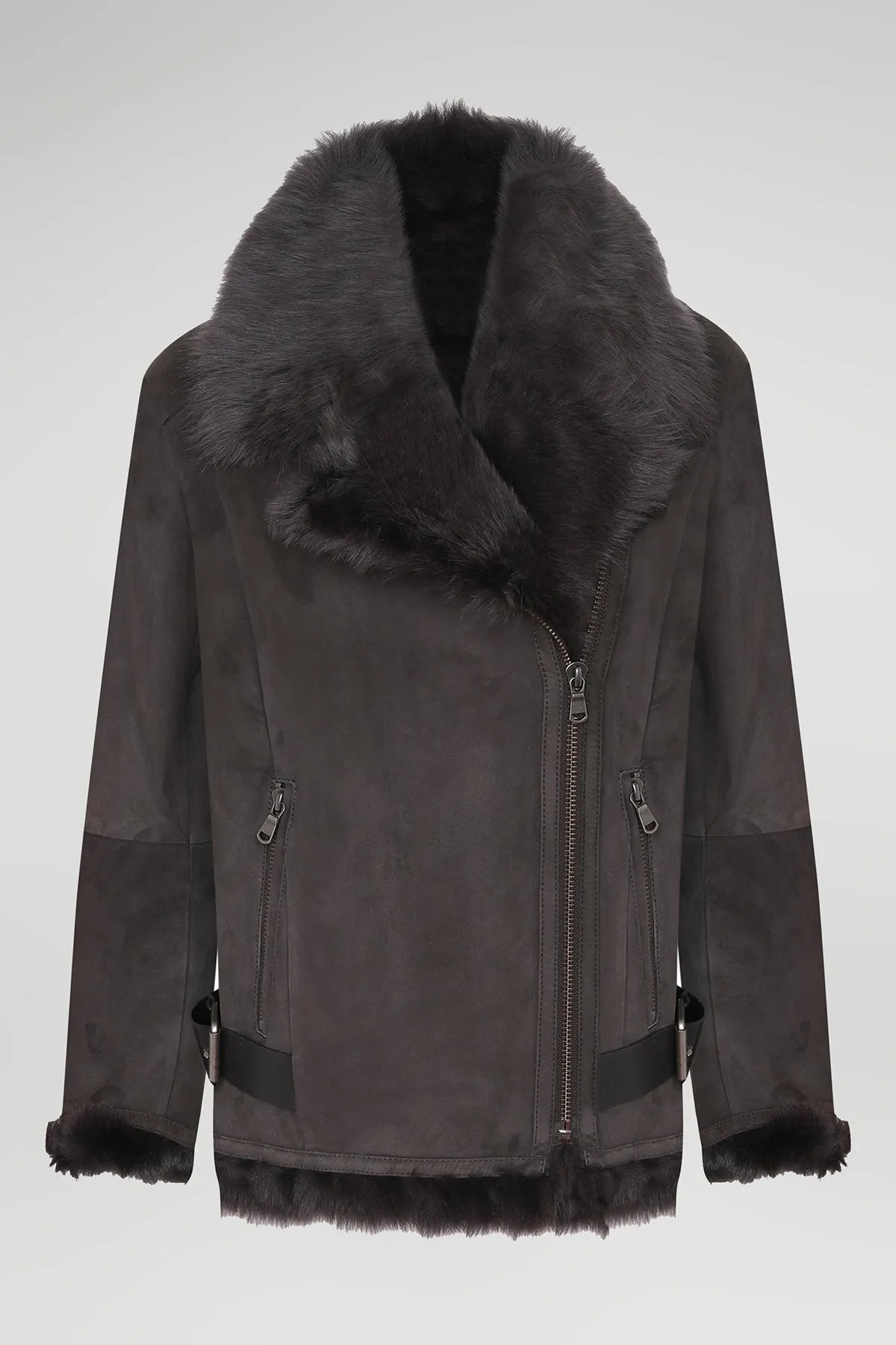 Amber - Shearling Jacket