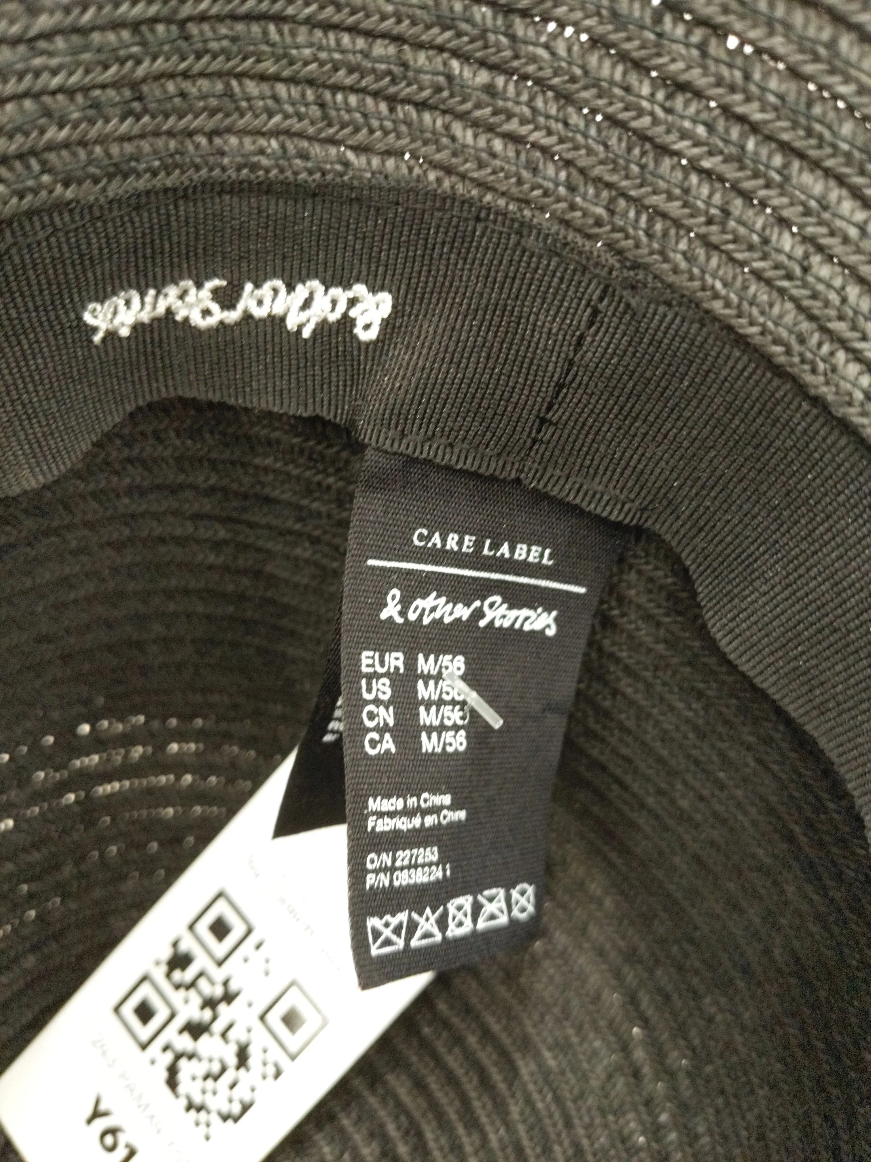 & Other Stories Women's Hat Black Other with Polyester