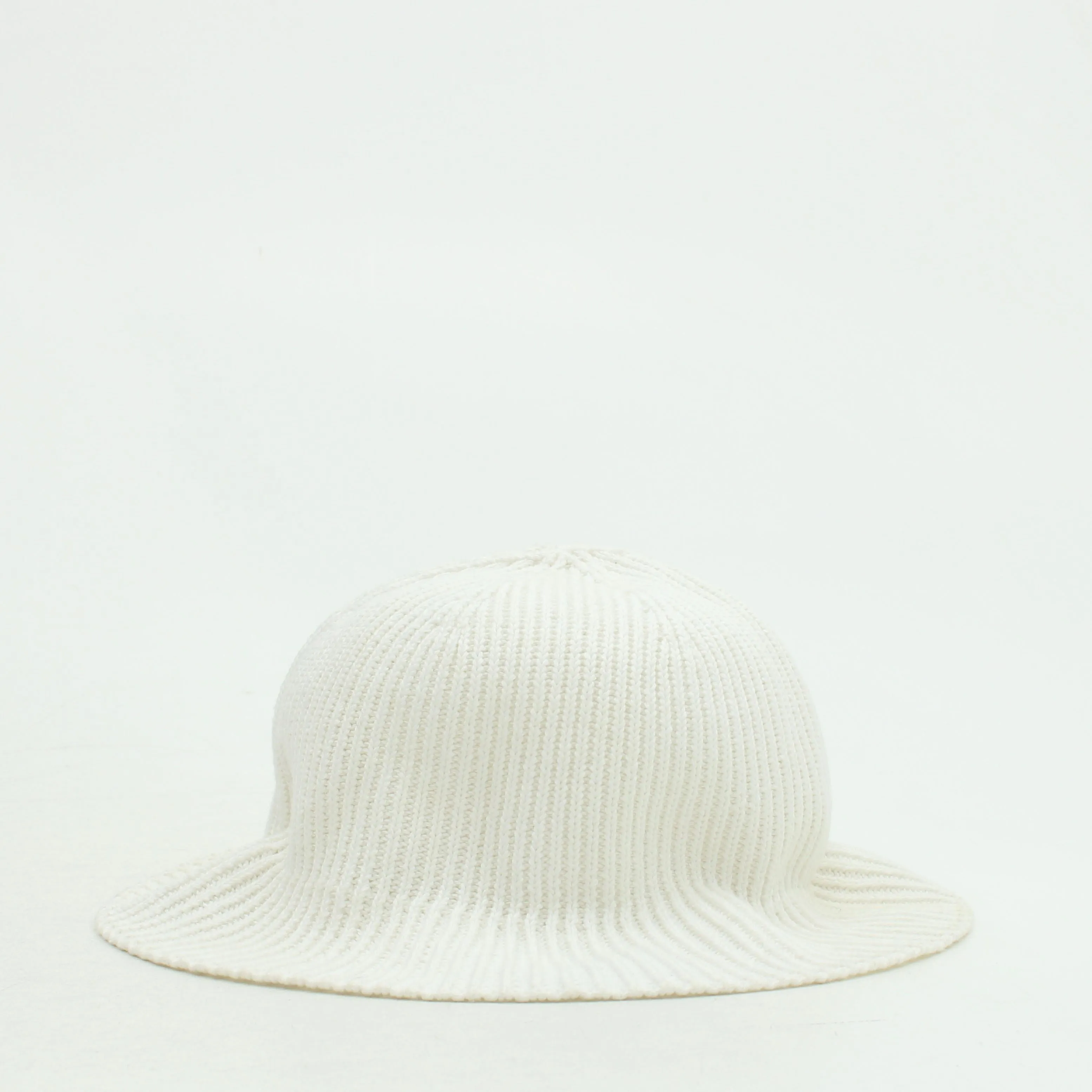 & Other Stories Women's Hat M White Cotton with Linen, Polyester