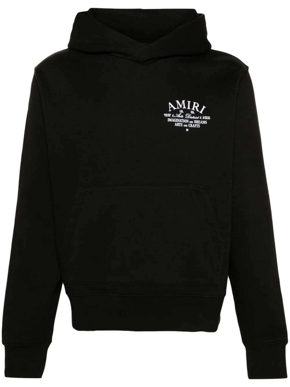 Arts District logo-print hoodie