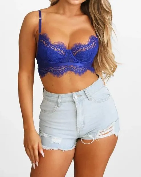 Baddie Lace Bra Top