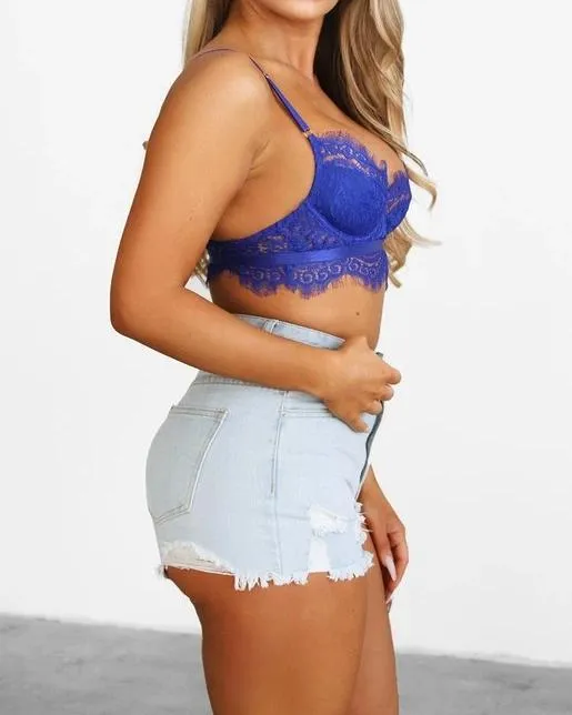 Baddie Lace Bra Top