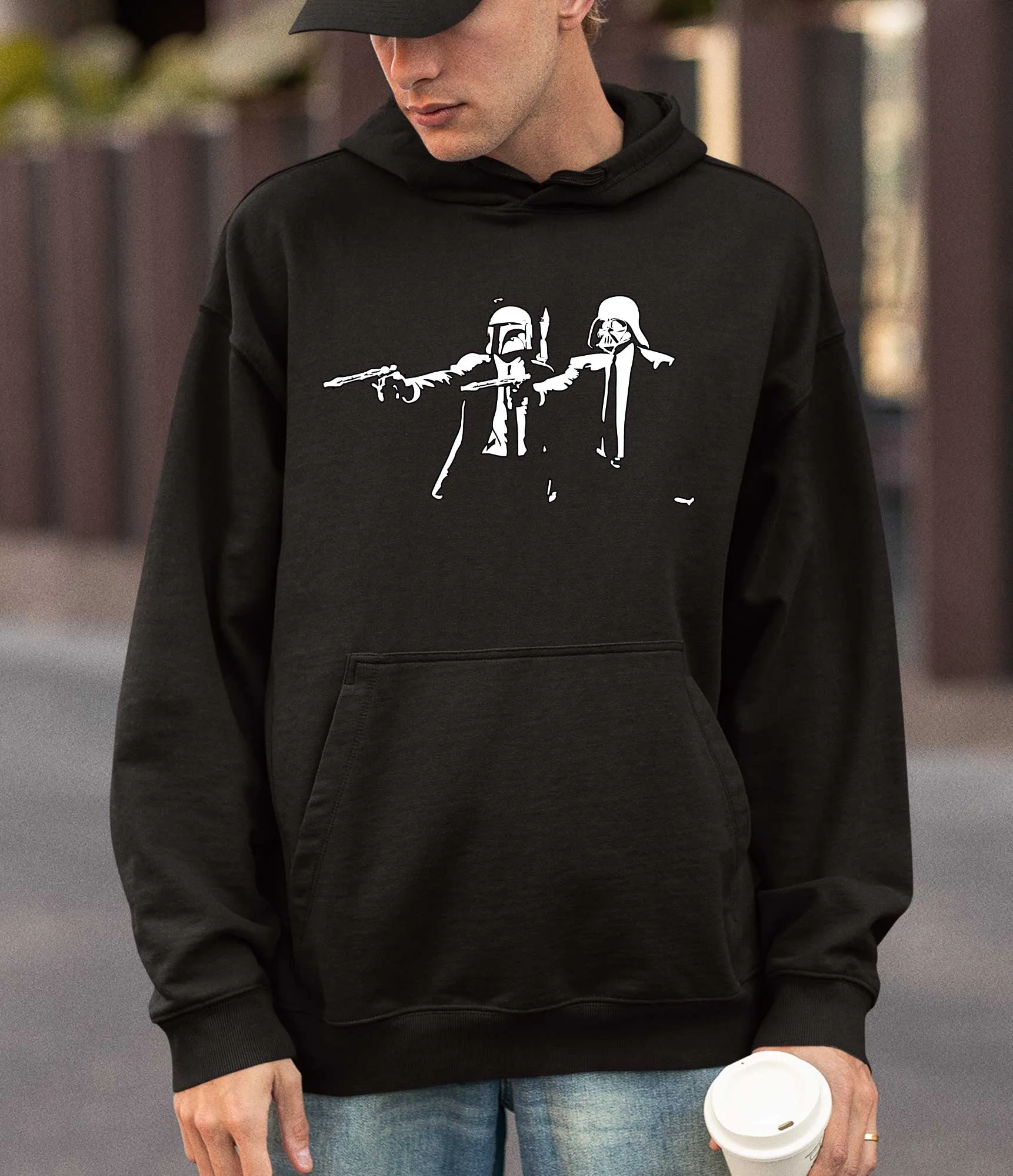 Banksy Hoodie - Star Wars