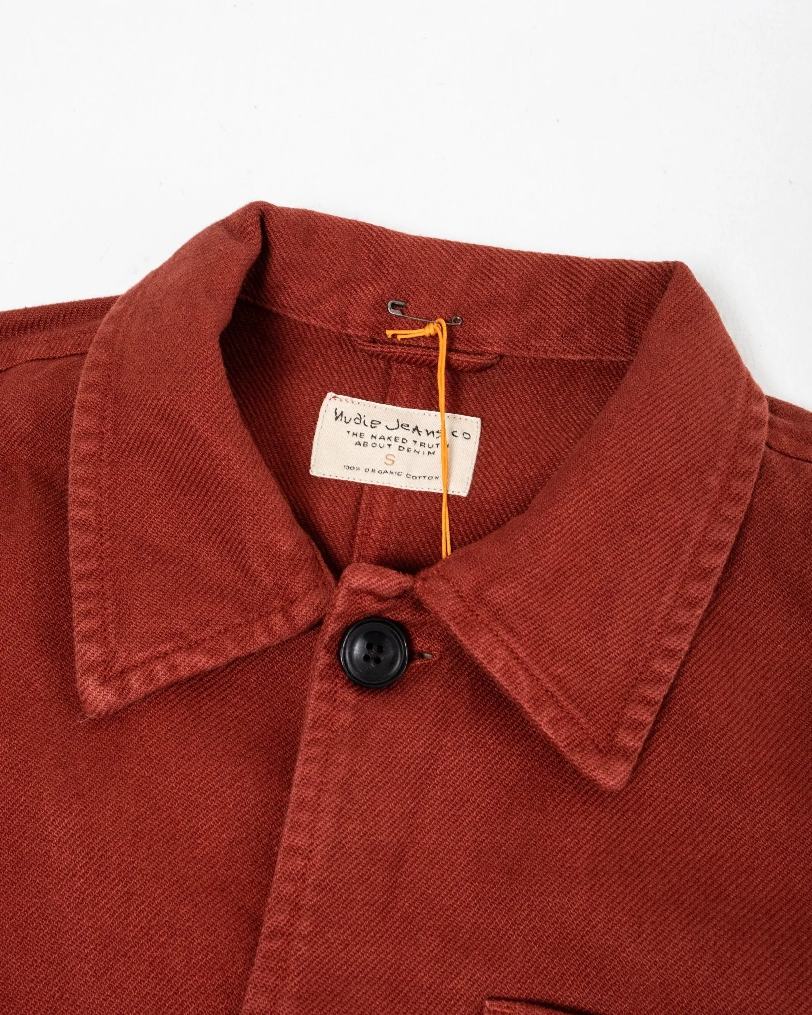 Barney Worker Jacket Brick Red