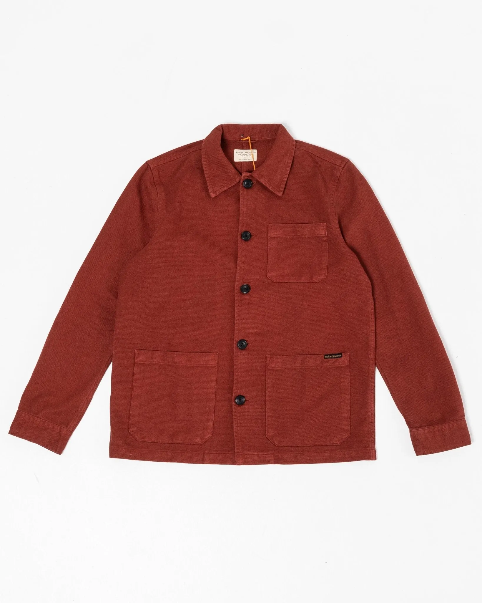 Barney Worker Jacket Brick Red