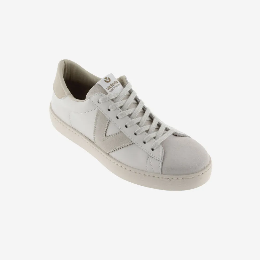 Berlin Leather & Split Leather Hielo Cyclist Unisex Trainers