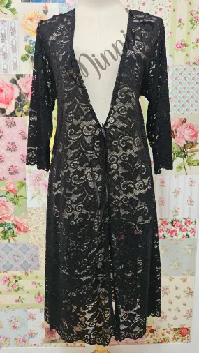 Black Lace Jacket LR0612