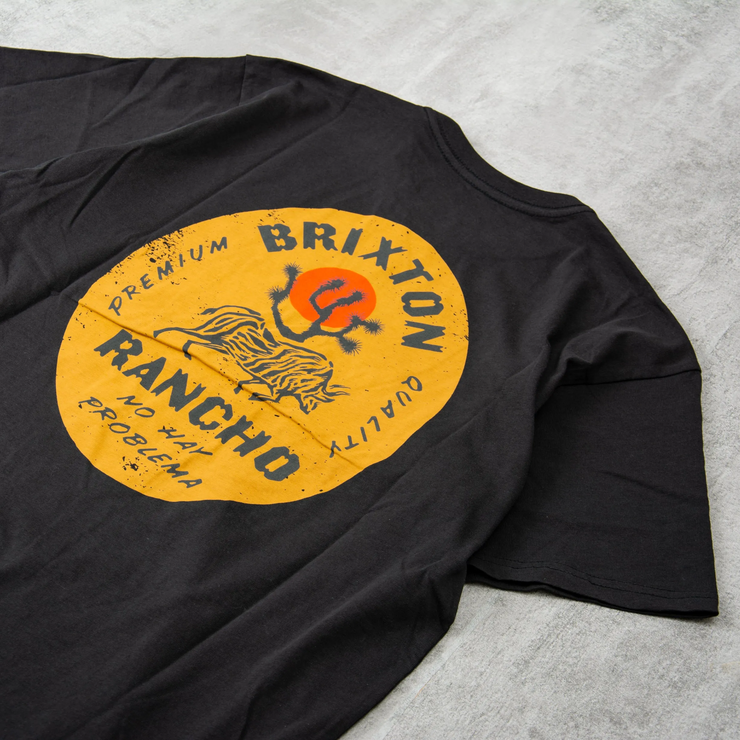 Brixton Rancho Tailored Fit Tee - Black