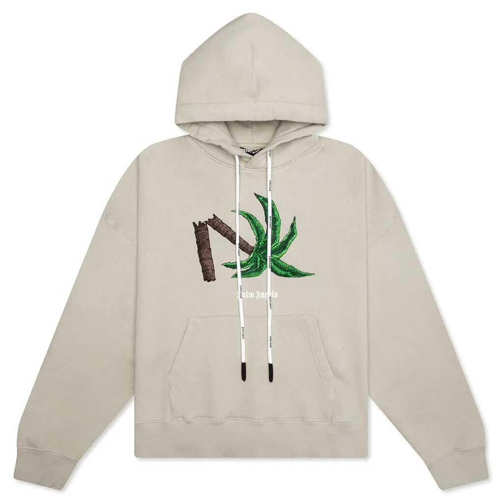 Broken Palm Hoody - Beige/Green