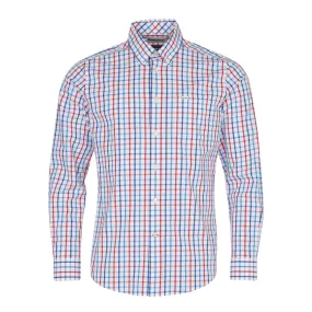 Camicia Barbour Eldon Tailored Bianco / Blu / Rosso