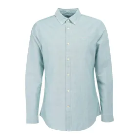 Camicia Barbour Oxford Tailored Verde