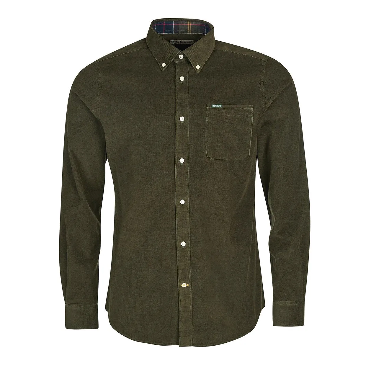 Camicia Barbour Ramsey Tailored Verde