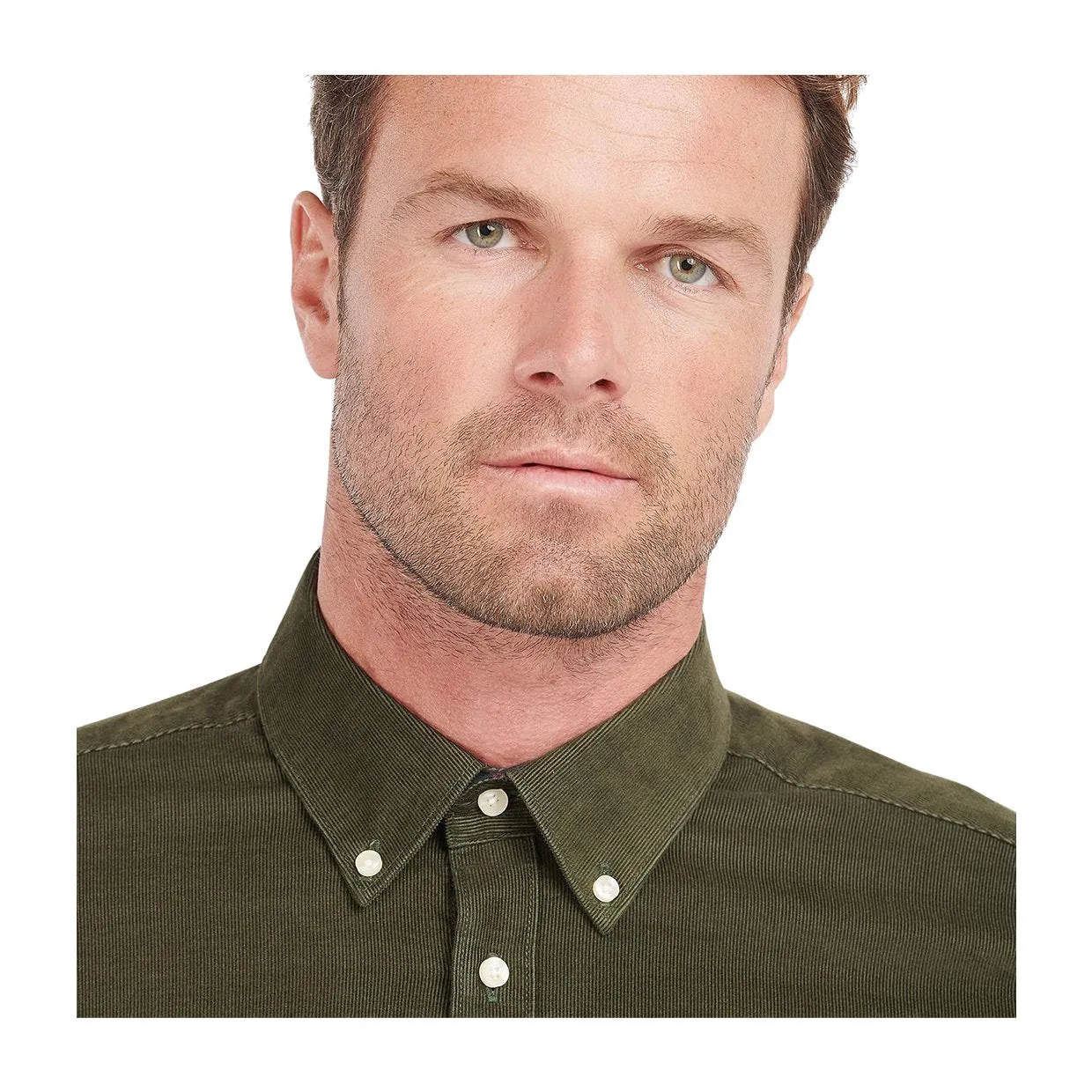 Camicia Barbour Ramsey Tailored Verde