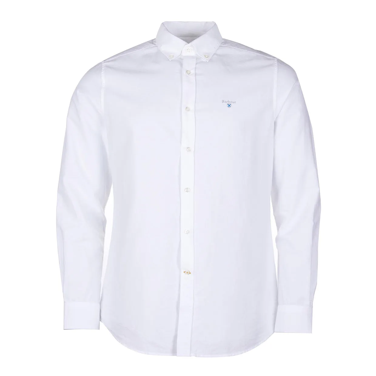 Camicia Uomo Barbour Oxford 3 Tailored Bianco