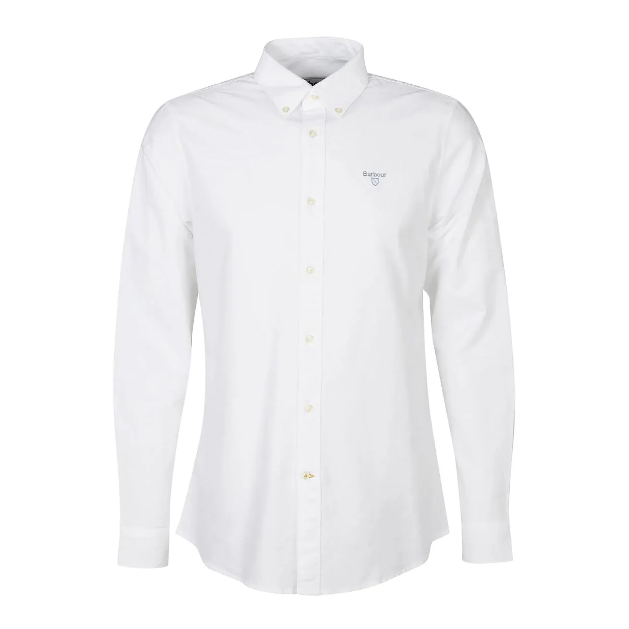 Camicia Uomo Barbour Oxford Tailored Bianco