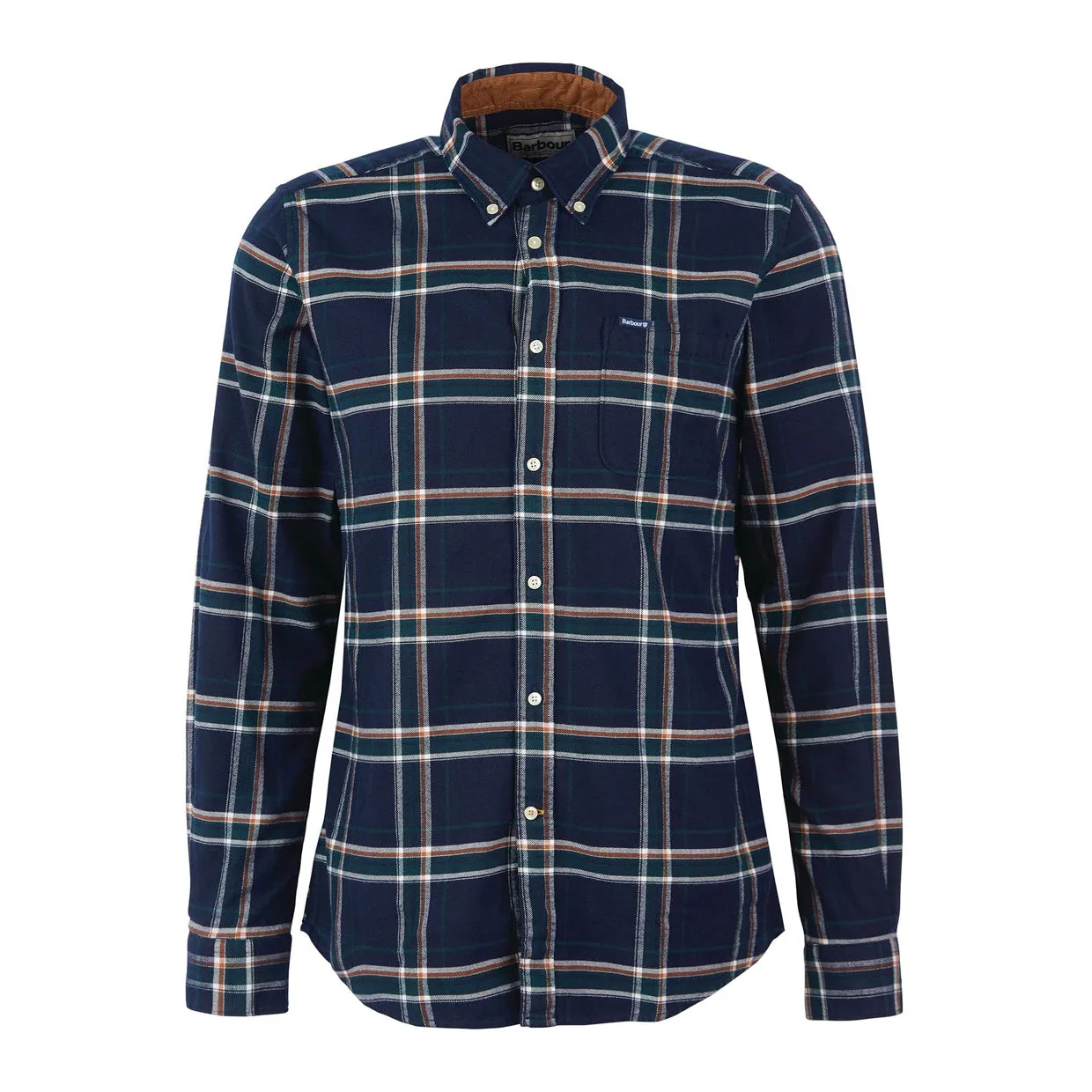 Camicia Uomo Barbour Ronan Tailored Check Blu Multicolor