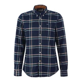 Camicia Uomo Barbour Ronan Tailored Check Blu Multicolor