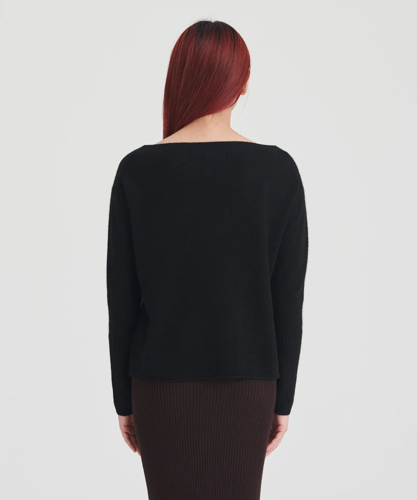 Cashmere Boatneck Sweater