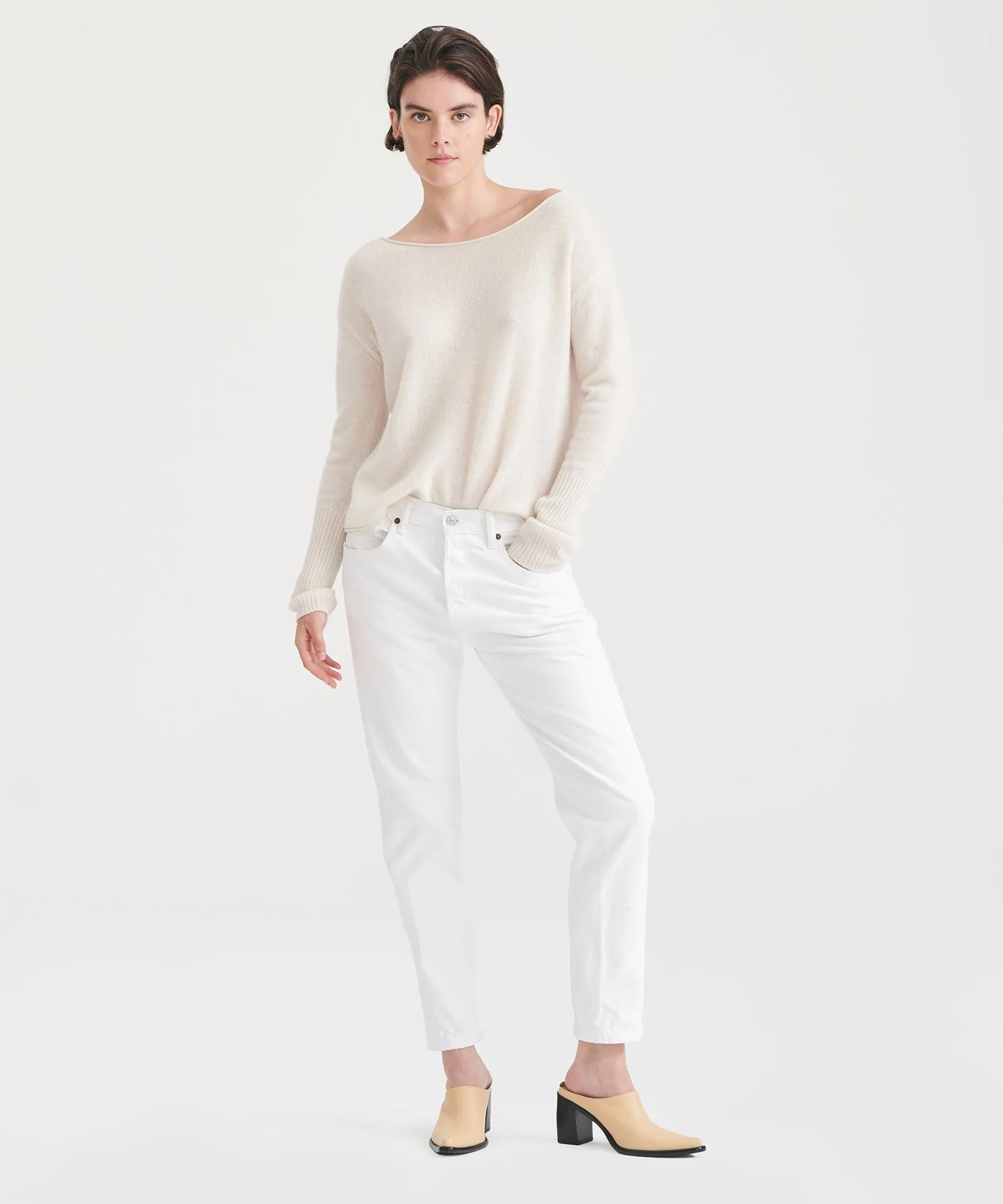 Cashmere Boatneck Sweater