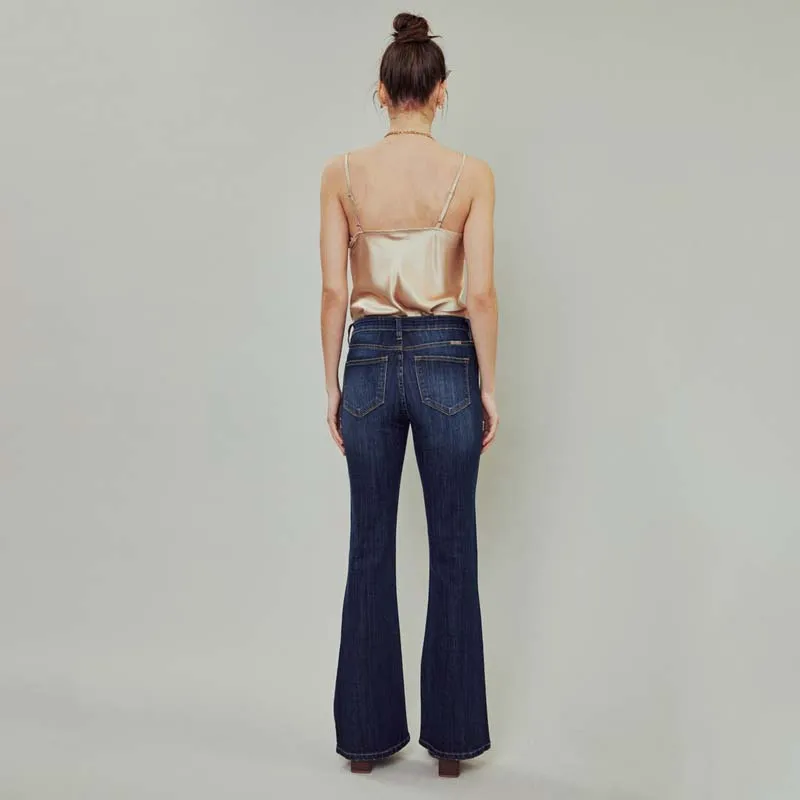 Celestine Mid Rise Flare Jeans