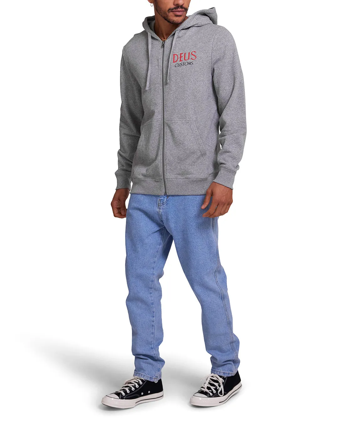 Chinchilla Hoodie - Grey Marle