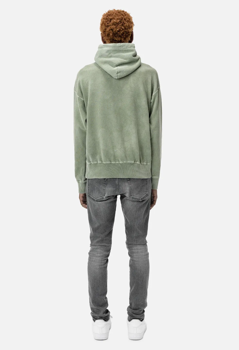 Chrome Hoodie / Washed Olive