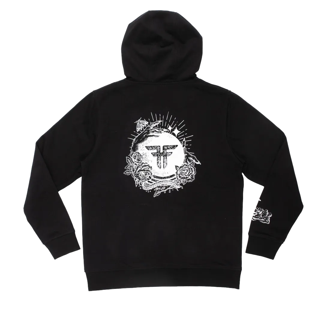 CLAIRVOYANT HOODIE BLACK/WHITE