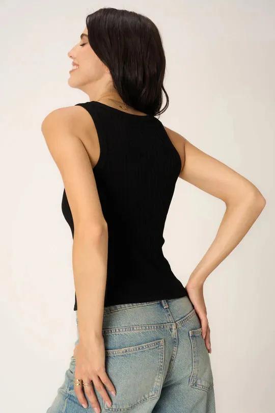 COOPER SWEATER RIB TANK