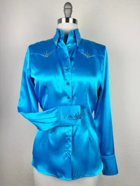 CR Special Bright Turquoise Satin