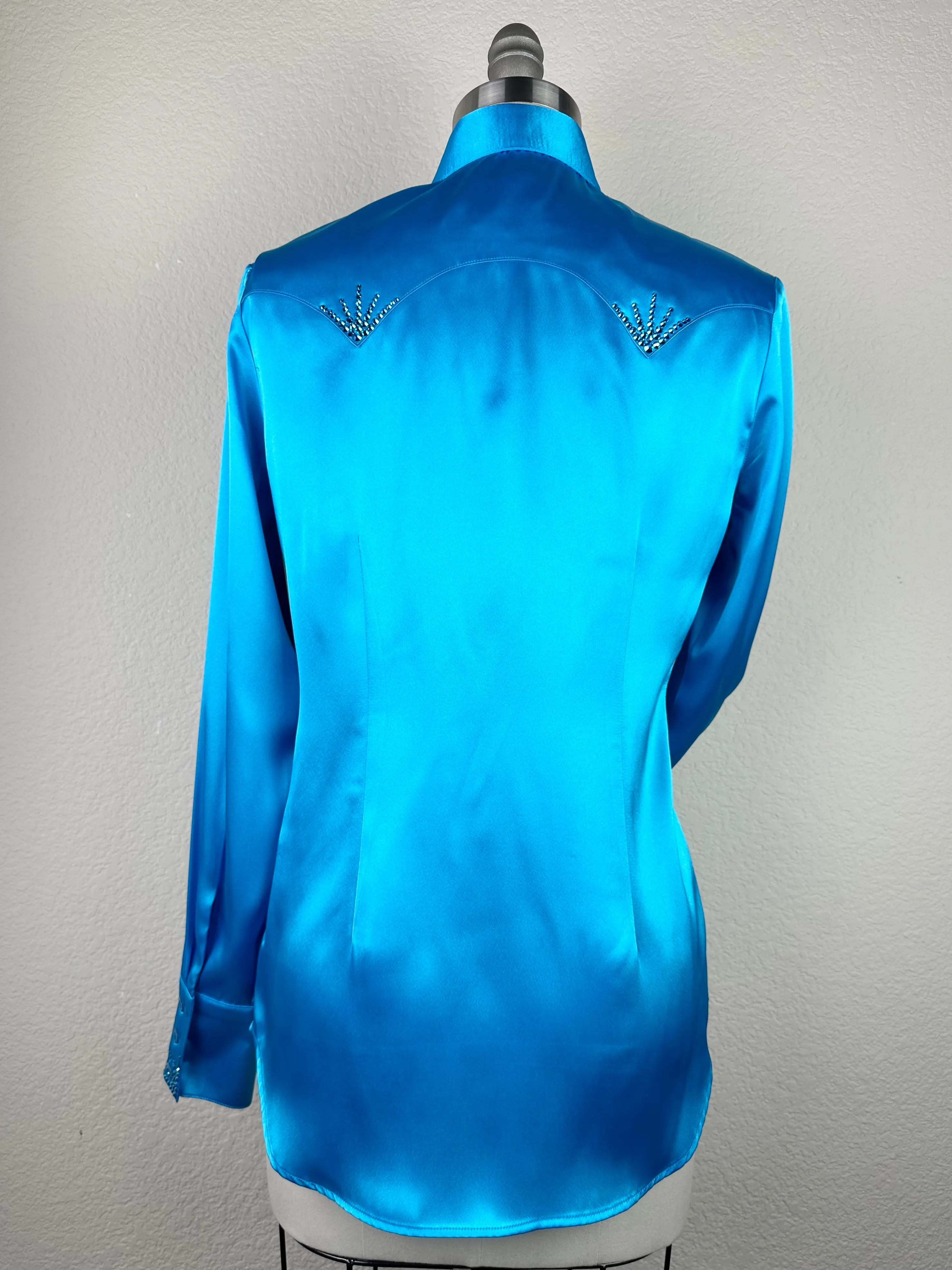 CR Special Bright Turquoise Satin