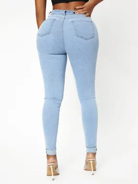 Curvy High Stretch Skinny Jeans