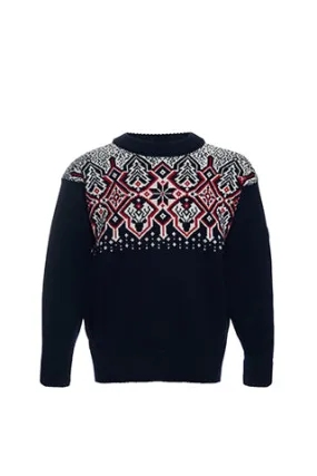 Optimized Title: Dale of Norway Childrens Winterland Sweater - Classic Navy - Cozy and Stylish Knitwear