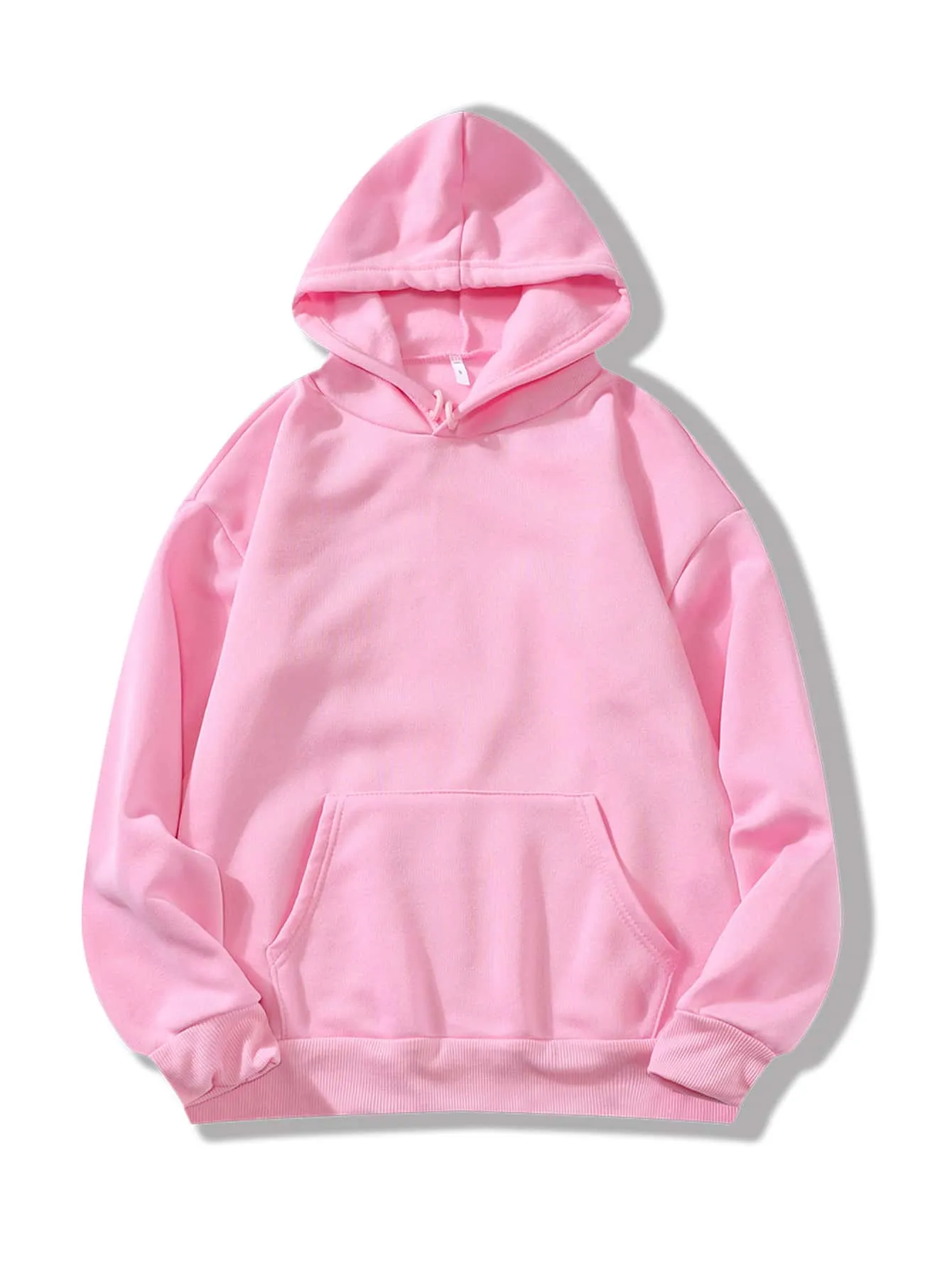 Drawstring Front Pocket Hoodie