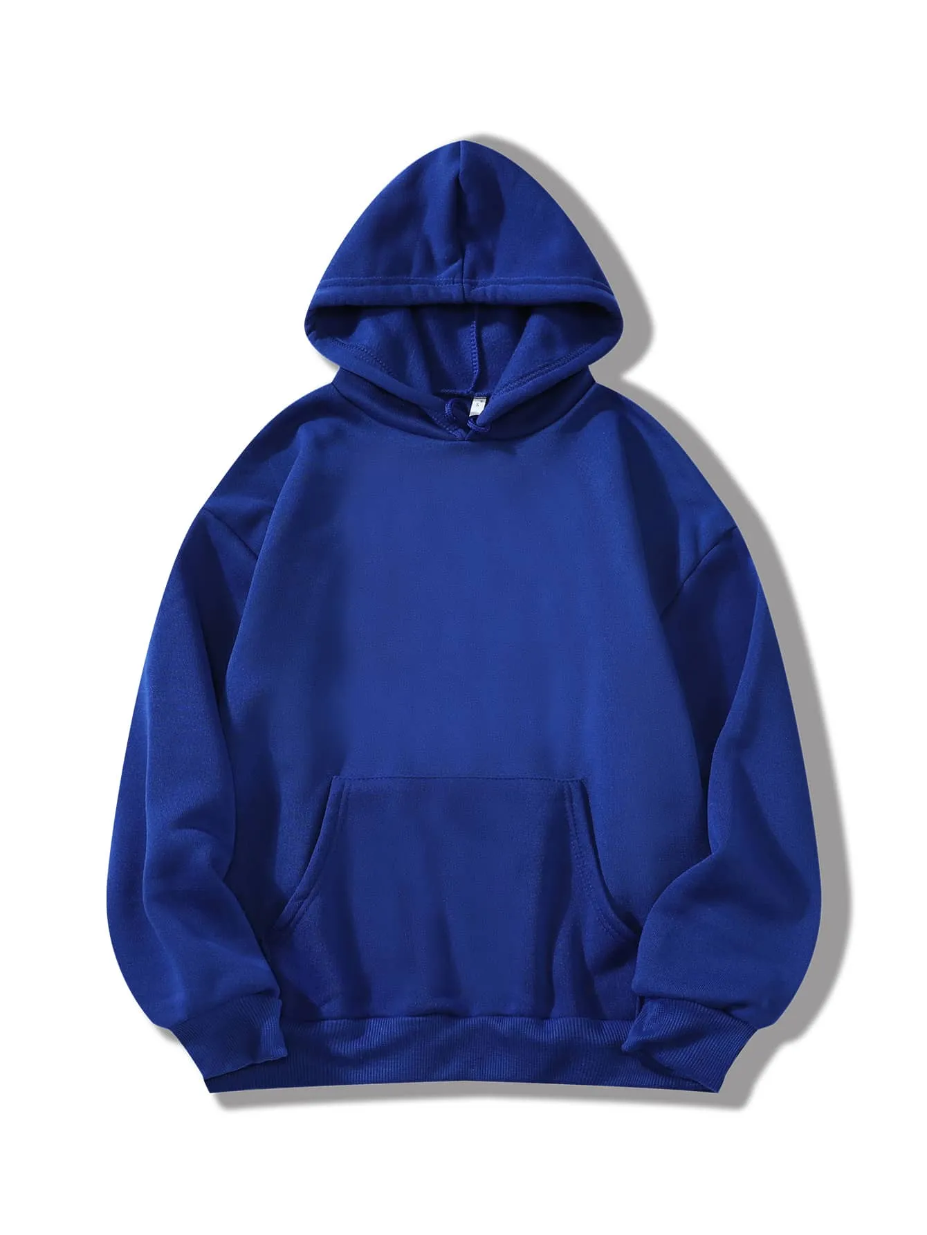 Drawstring Front Pocket Hoodie