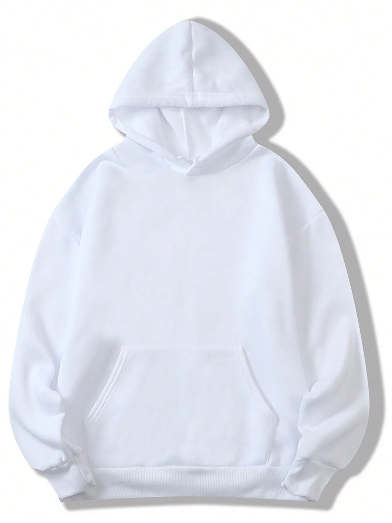 Drawstring Front Pocket Hoodie