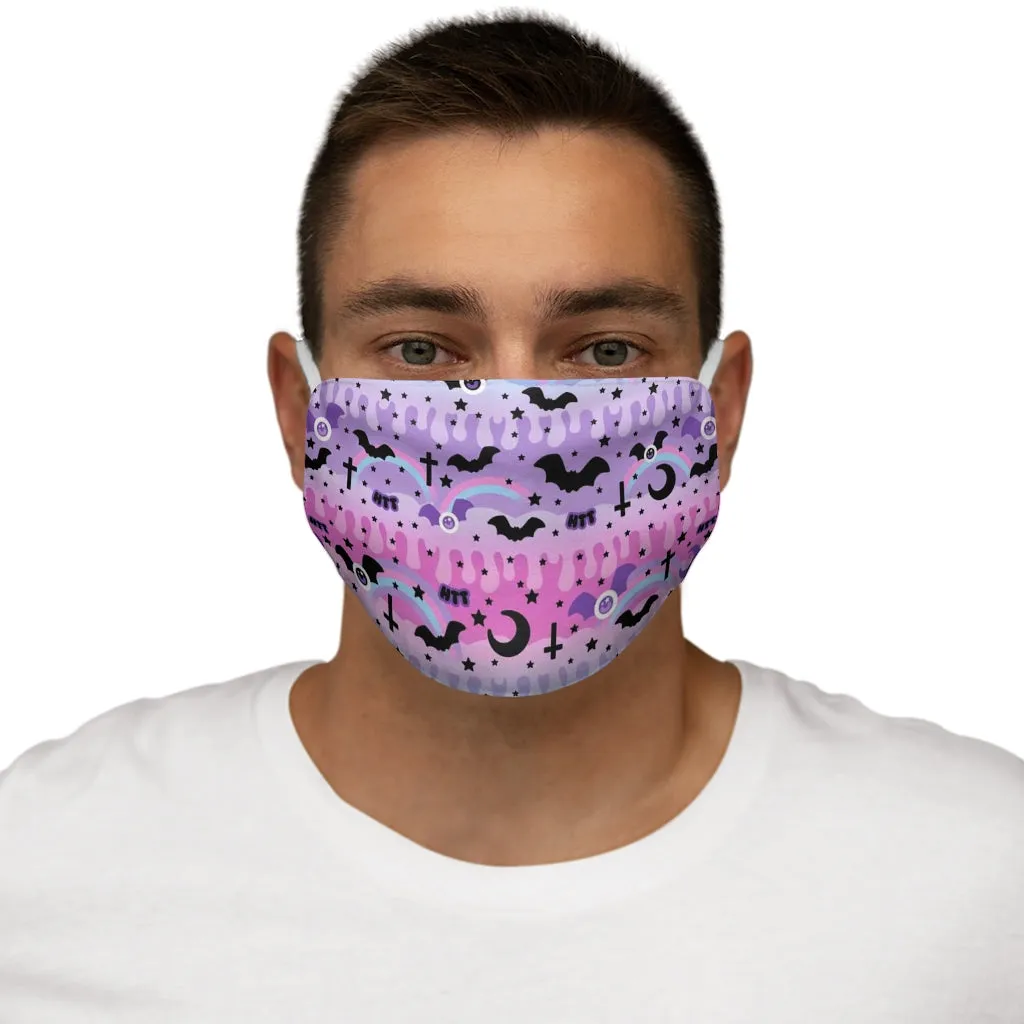 Dripping Sky Snug-Fit Polyester Cotton Face Mask