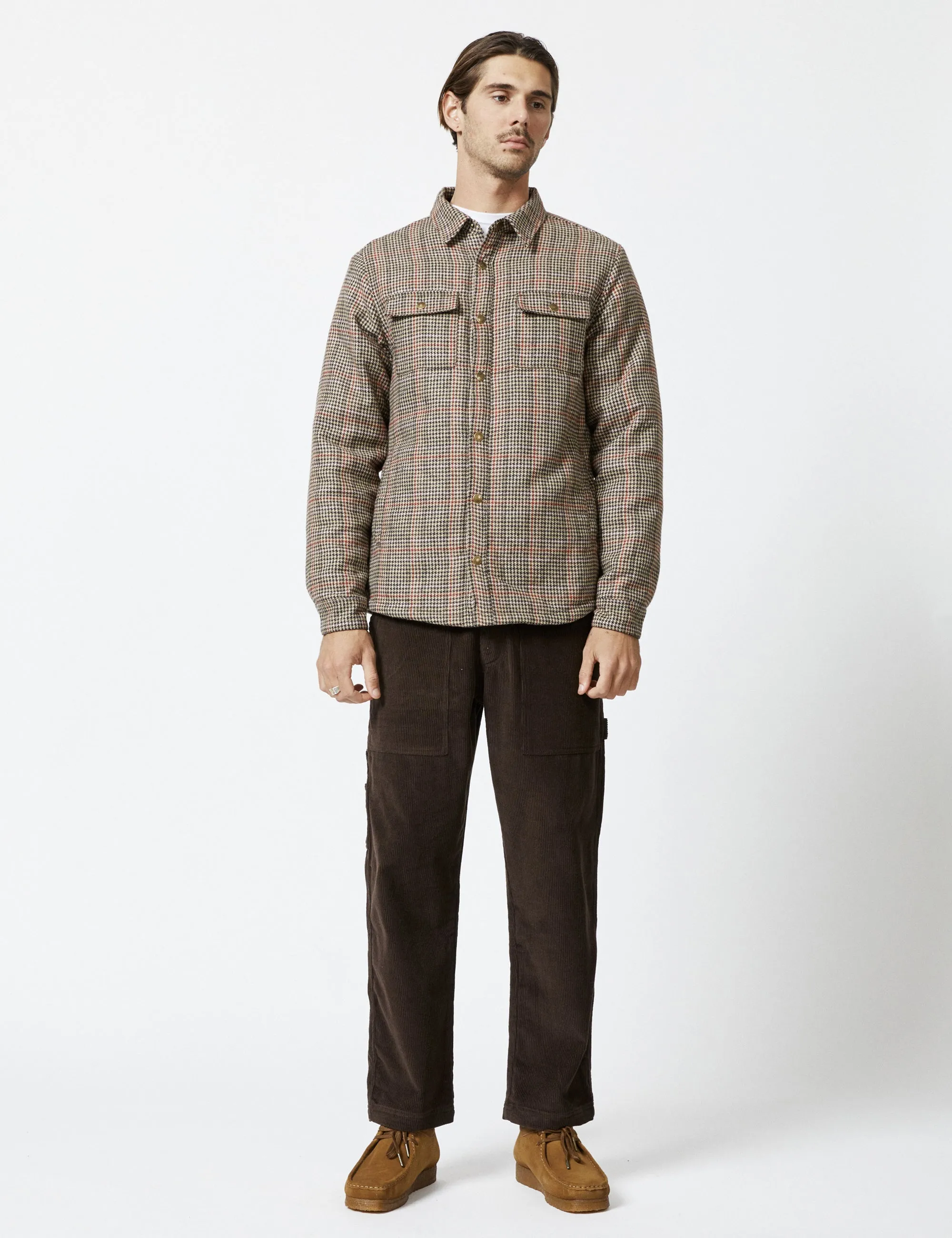 Drover Sherpa Jacket - Houndstooth