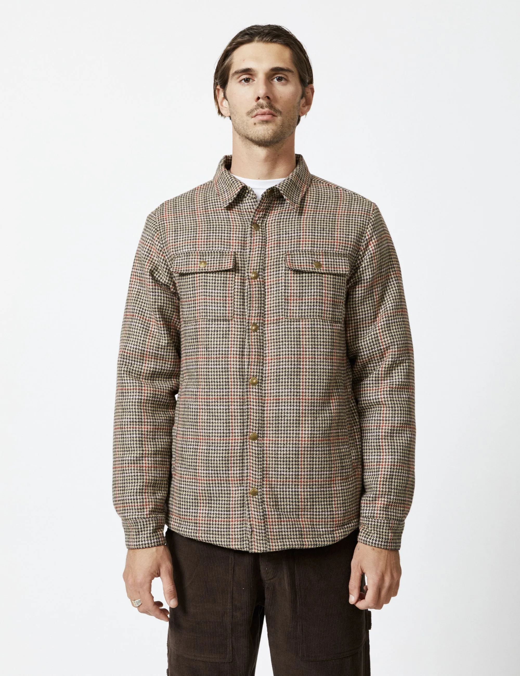 Drover Sherpa Jacket - Houndstooth