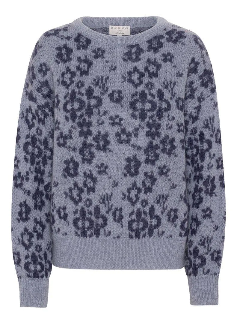 Flower Sweater Sky