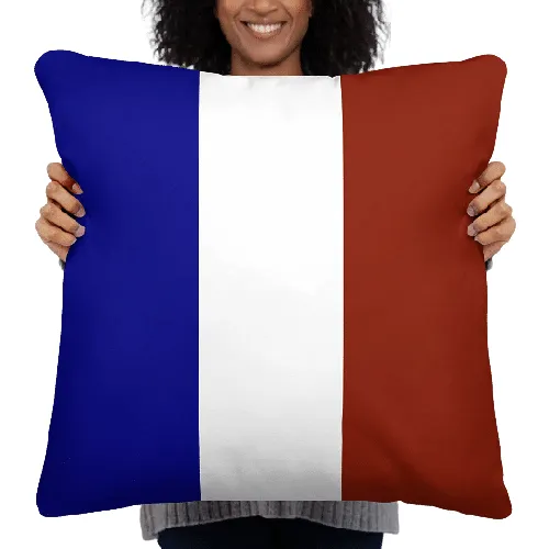 French Decoratice Pillow / Polyester Pillow / French Flag Colors